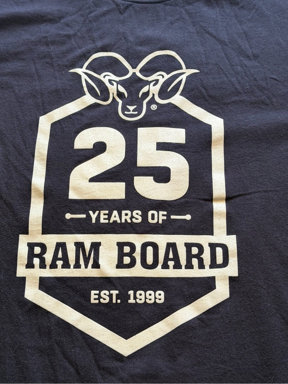 Ram truck next level xl  men’s tee shirt 25 Years- Black Graphic Tee